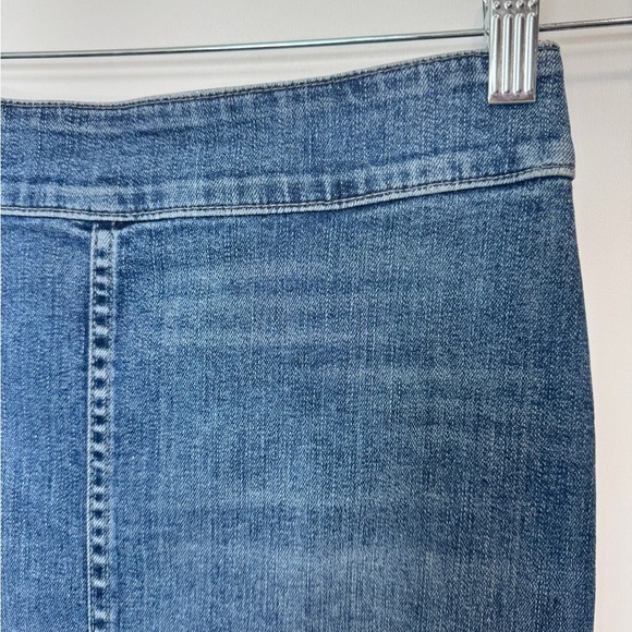 Aritzia The Castings Classic Denim Pencil Skirt Blue - Picture 8 of 9